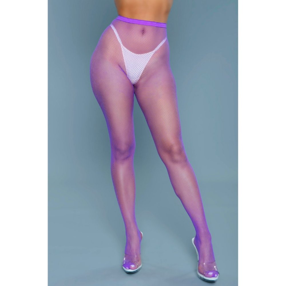 Up All Night Pantyhose Purple